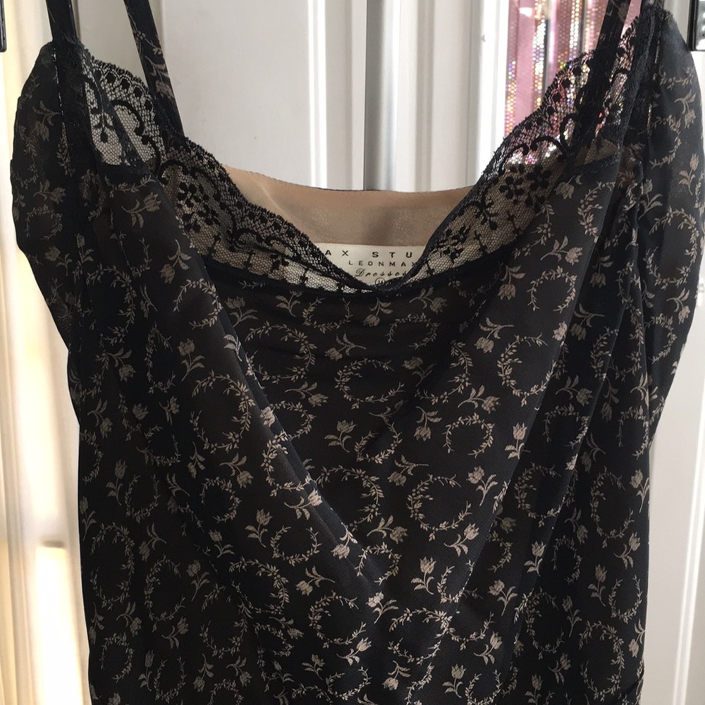 Max Studio Black  Dress